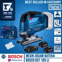 Bosch Mesin Jigsaw Cordless 4" GST 185 LI Charger + Baterai X2 18V SET
