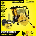FIRMAN Mesin Potong Aspal FCC 400 EC Concrete Cutter Penggerak SFE 390
