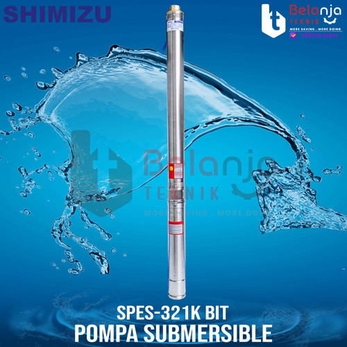 Shimizu Pompa AIr Satelit Eco Series SPES 321K Submersible 1 HP 220V