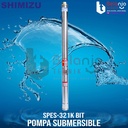 Shimizu Pompa AIr Satelit Eco Series SPES 321K Submersible 1 HP 220V