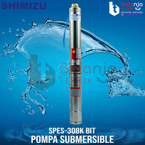Shimizu Pompa AIr Satelit Eco Series SPES 308K Submersible 1/3 HP 250W