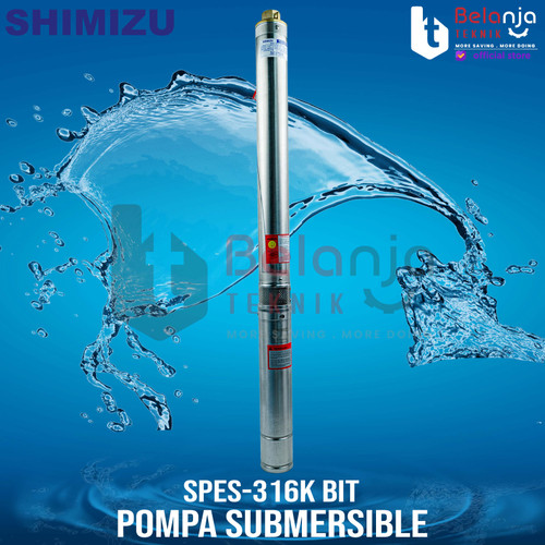 Shimizu Pompa AIr Satelit Eco Series SPES 316K Submersible 3/4 HP 550W