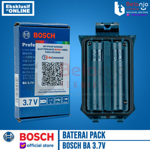Bosch Baterai Pack 3.7V 1 Ah Meteran Laser GLM 50-23 G GLM 50-27 CG
