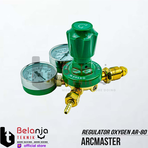 Arcmaster Regulator Las Oxygen Regulator Tabung Gas Las Oxigen AR-80