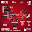 DCK Vacuum Blower Baterai KDQF32DM Blower Cordless Brushless KDQF 32