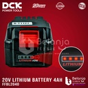 DCK Lithium Battery Pack 20V 4.0 AH Baterai Cordless 20V 4 AH FFBL2040