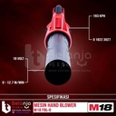 Milwaukee Mesin Hand Blower Baterai FBL-0 M18 Tiup Angin Set 18V 5 AH