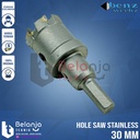 Benz Hole Saw Stainless 30mm Mata Bor Lubang Stainless Besi Alumunium