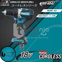 Makita Mesin Bor Obeng Baterai DDF484Z Cordless Driver Drill Set 18V