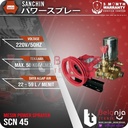 SANCHIN Power Sprayer SCN 45 Steam + Dinamo Ex Cina 5.5 HP 3Phase