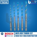 Bosch Mata Bor Tembok Set 5 Pcs Hex 9 Multiconstruction Drill Bit Hex9