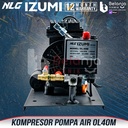 Izumi NLG Mesin Kepala Kompresor OL-40M Pompa Air Oilless Jet Pump Jetpam OL40
