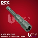 DCK Magnetic Hex Nut 8mm x 65mm Kunci Mata Sok Bor Roofing 8 mm