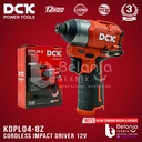 DCK Brushless Impact Driver Cordless 12V KDPL04-8Z Bor Obeng Unit Only