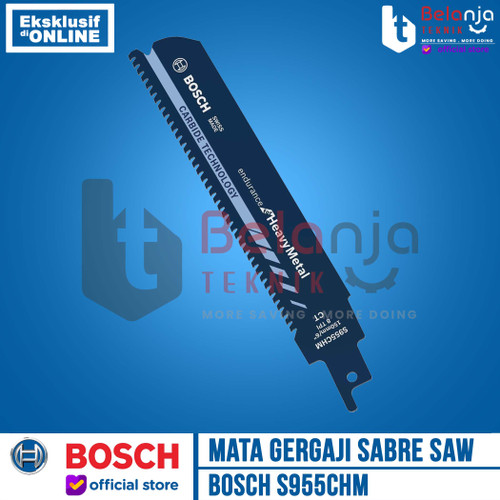 Bosch Mata Gergaji Besi Sabre Saw S955CHM Endurance For Heavy Metal