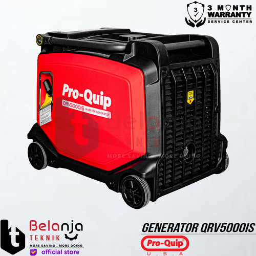 Proquip Generator Silent Inverter QRV5000IS Genset Bensin 4000 Watt QRV 5000 QRV5000 IS