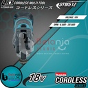 Makita Multi Tool Cordless DTM51Z Mesin Oskilasi Gerinda Baterai Set
