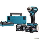 Makita Mesin Bor Obeng TD001GD201 Impact Driver Cordless Set 40V TD001