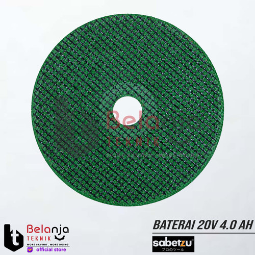 Sabetzu Mata Gerinda Batu Potong Besi 4 inch Cutting Wheel 4" X 1.2mm