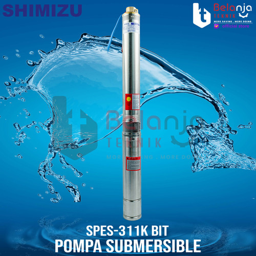 Shimizu Pompa AIr Satelit Eco Series SPES 311K Submersible 1/2 HP 370W