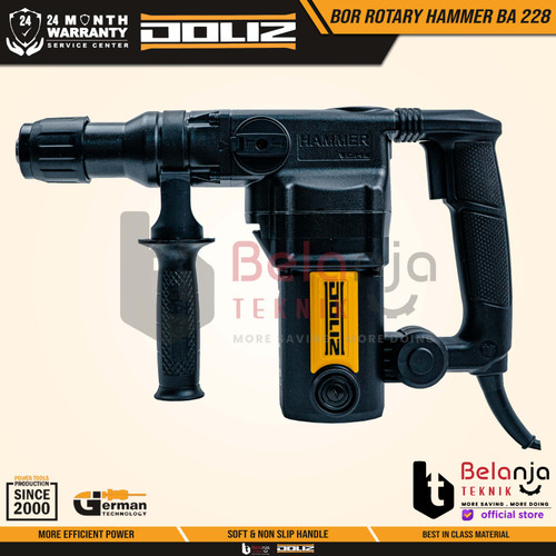 Doliz Rotary Hammer BA228 Mesin Bor Bobok Beton 1000 Watt BA 228