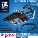 Bosch Mesin Vacuum Cleaner Cordless GAS 18V-LI Charger Baterai X2 18V