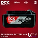 DCK Lithium Battery Pack 20V 4.0 AH Baterai Cordless 20V 4 AH FFBL2040