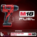 Milwaukee Heat Hot Gun Cordless M18 BHG-0 Pemanas Udara Set 18V 8 AH