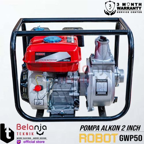 Robot Mesin Pompa Air Irigasi Sawah GWP 50 Pompa Alkon 2 Inch GWP50 2"