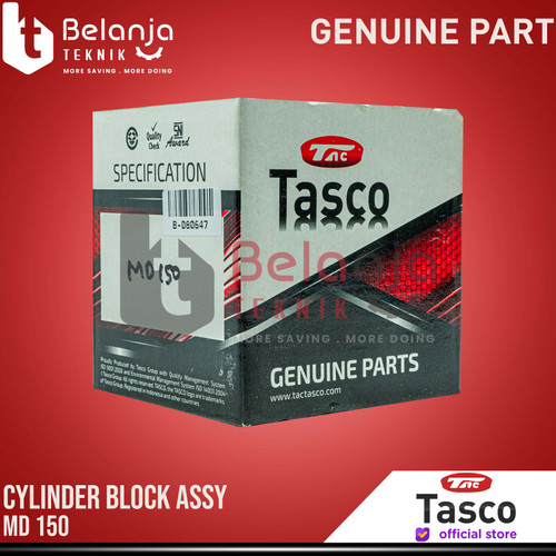 Tasco Cylinder Block Assy MD 150 Blok Mist Blower MD 150 Boring Assy