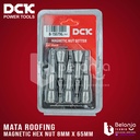 DCK Magnetic Hex Nut 8mm x 65mm Kunci Mata Sok Bor Roofing 8 mm