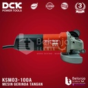 DCK Mesin Gerinda Tangan 4 Inch KSM03-100A Angle Grinder 710 Watt