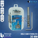 Benz Hole Saw Stainless 30mm Mata Bor Lubang Stainless Besi Alumunium