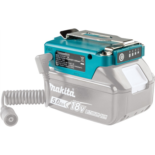 Makita Power Source Cordless With USB Port 18V Baterai Adaptor 18 Volt