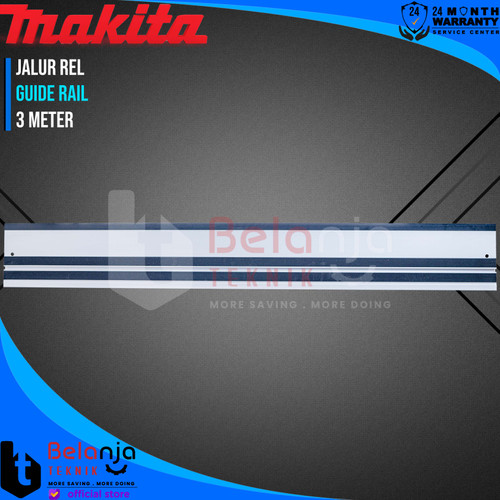 Makita Guide Rail 3 Meter 3000 MM Jalur Rel Part Gergaji Plunge Saw 3M