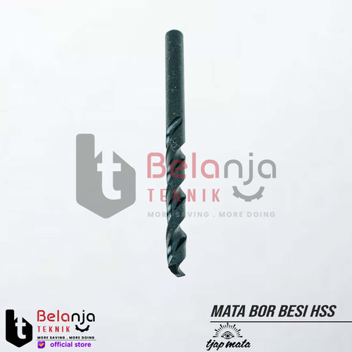 Tjap Mata Mata Bor Besi HSS 5 mm Drill bits 5 MM Mata Bor Besi