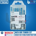 Bosch Mata Bor Tembok Set 5 Pcs Hex 9 Multiconstruction Drill Bit Hex9