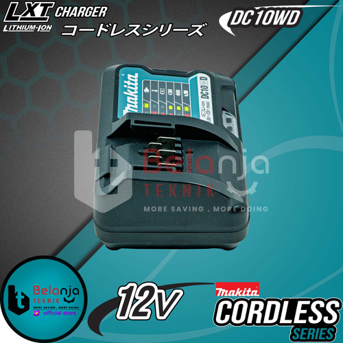 Makita Lithium-Ion Rapid Optinum Charger DC10WD 12V max CXT DC 10 WD