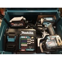 Makita Mesin Bor Obeng TD001GD201 Impact Driver Cordless Set 40V TD001