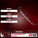 Milwaukee Led Underhood Light M12 UHL-0 Lampu Kerja Senter Set 12V 4AH