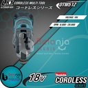 Makita Multi Tool Cordless DTM51Z Mesin Oskilasi Gerinda Baterai 18V