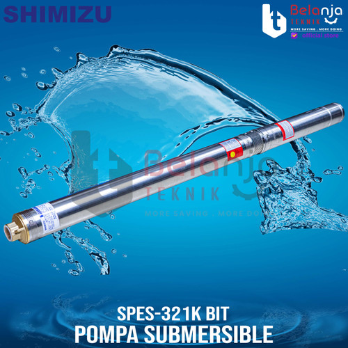 Shimizu Pompa AIr Satelit Eco Series SPES 321K Submersible 1 HP 220V