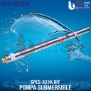 Shimizu Pompa AIr Satelit Eco Series SPES 321K Submersible 1 HP 220V