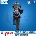 Bosch Rotary Hammer Cordless GBH 187-Li Mesin Bor Charger Baterai 2 Ah