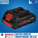 Bosch Rotary Hammer Cordless GBH 185-Li Bor Beton Set Procore 18V 4 AH