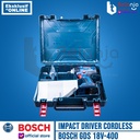 Bosch Mesin Impact Wrench Cordless GDS 18V-400 Charger Baterai X2 18V