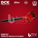 DCK Vacuum Blower Baterai KDQF32DM Blower Cordless Brushless KDQF 32