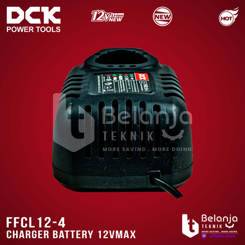 DCK Charger 12 Volt Charger Cordless 12V 3 AH Charger Cordles FFCL12-4