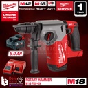 Milwaukee Rotary Hammer Cordless Sds M18 FHX-0X Bor Tembok 26 MM Set