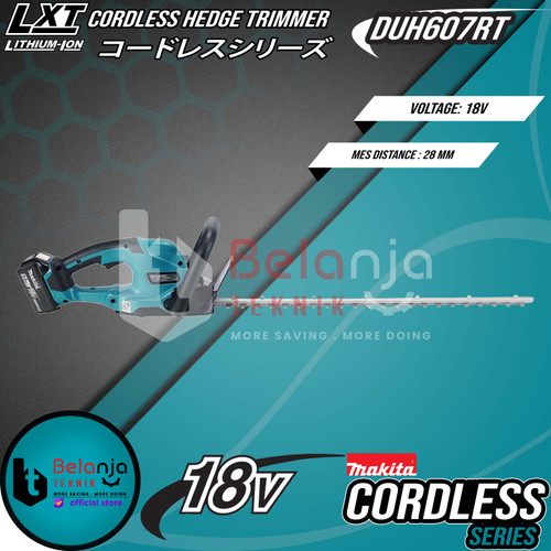 Makita Cordless Hedge Trimmer DUH607RT Mesin Potong Dahan Baterai 18 V